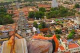 Srirangam Pinnacle view at rajagopuram, North side