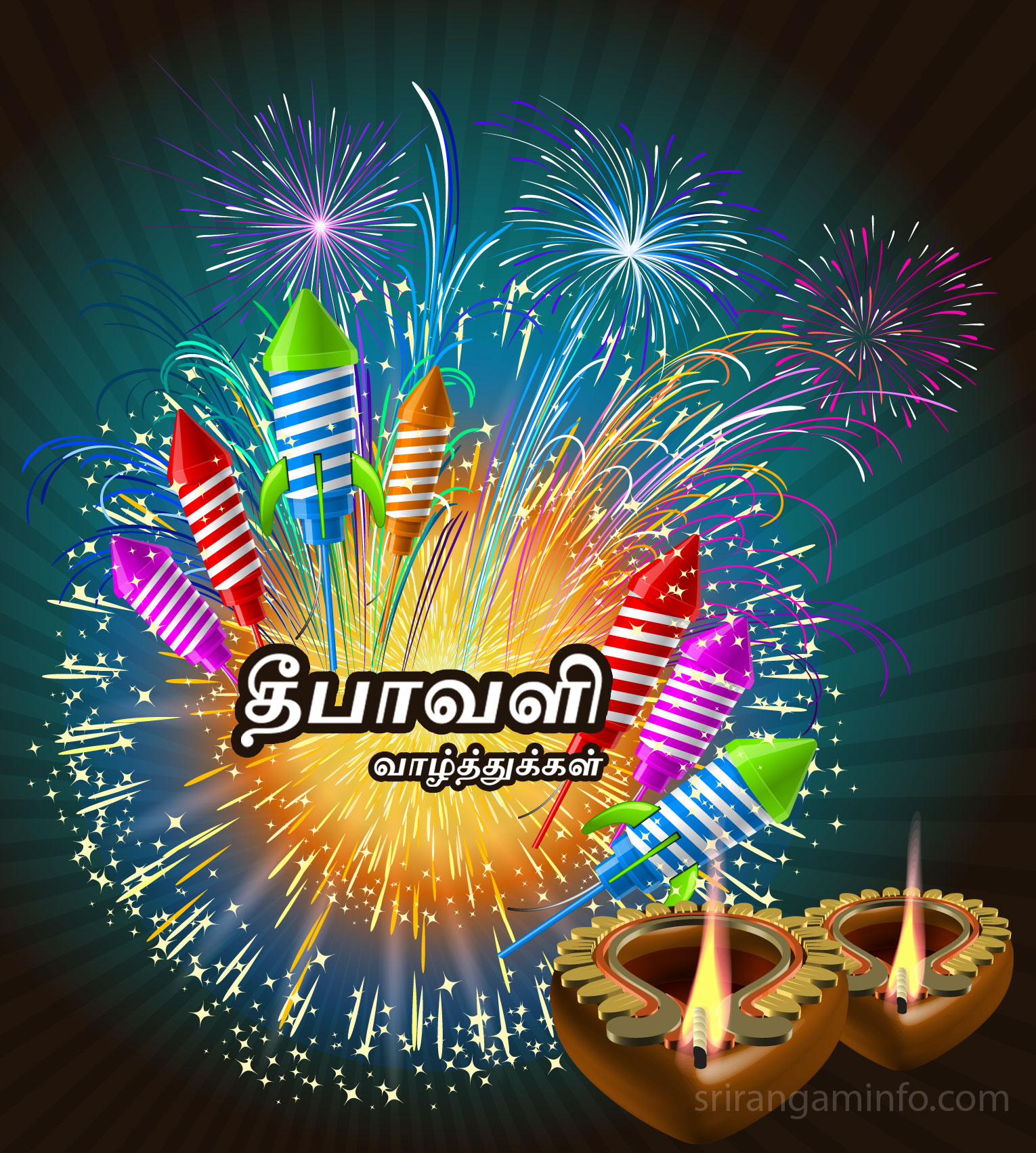 Deepavali greetings tamil. happy diwali in tamils